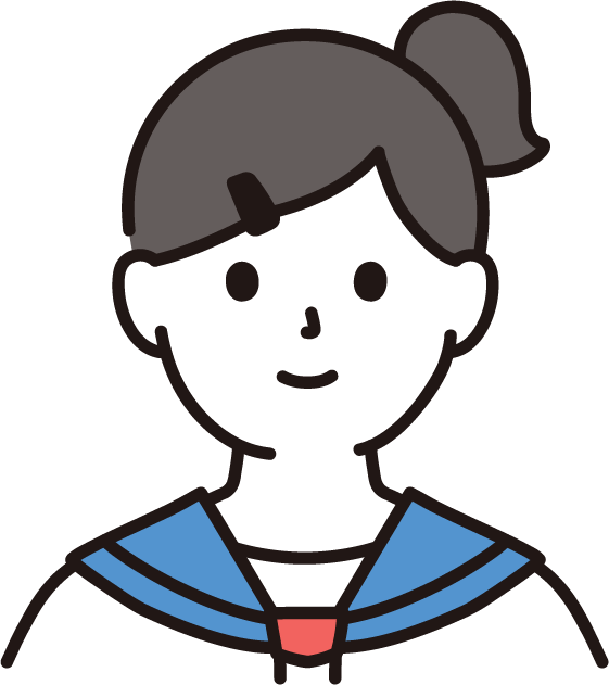 中１
女の子